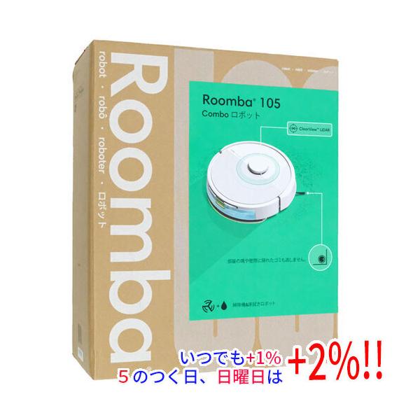 【新品未使用】iRobot ルンバ105 コンパクト（ホワイト） iRobot（アイロボット） iRobot Roomba 自動掃除機 ルンバ105 コンボ