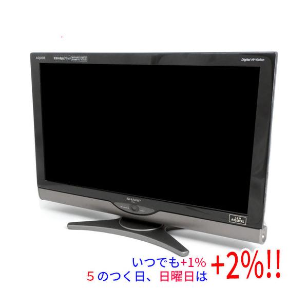 【商品名：】SHARP 32V型 ハイビジョン液晶テレビ AQUOS LC-32SC1-B ブラック リモコンなし　／　【商品状態：】動作確認済みの中古品です。／ ／ ※中古品ですので、傷、汚れ等ある場合がございます。／ ご理解の上、ご検討...