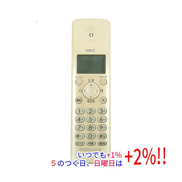 【商品名：】NEC 増設子機 SP-ZD51(W) 本体のみ 本体・液晶画面いたみ　／　【商品状態：】動作確認済の中古品です。／／※本体が日焼けしており、液晶画面内にゴミが混入しています。／／※中古品ですので、傷、汚れ等がございます。／ご理...