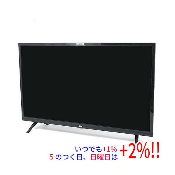 TCL 【中古】TCL 32型 液晶テレビ 32S5200A リモコン電池カバーなし