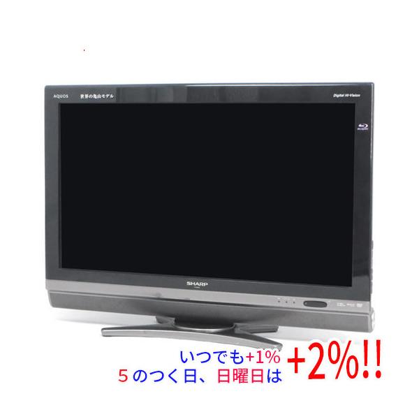AQUOS 【中古】SHARP 32V型 液晶テレビ LC-32DX2-B ブラック 訳あり