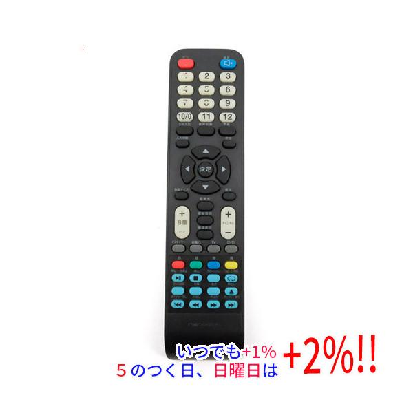 【ほぼ新品、使用時間1時間程度】32型 nexxion テレビ 本体 リモコン neXXion（ネクシオン） 【中古】neXXion テレビ用リモコン RCT053A