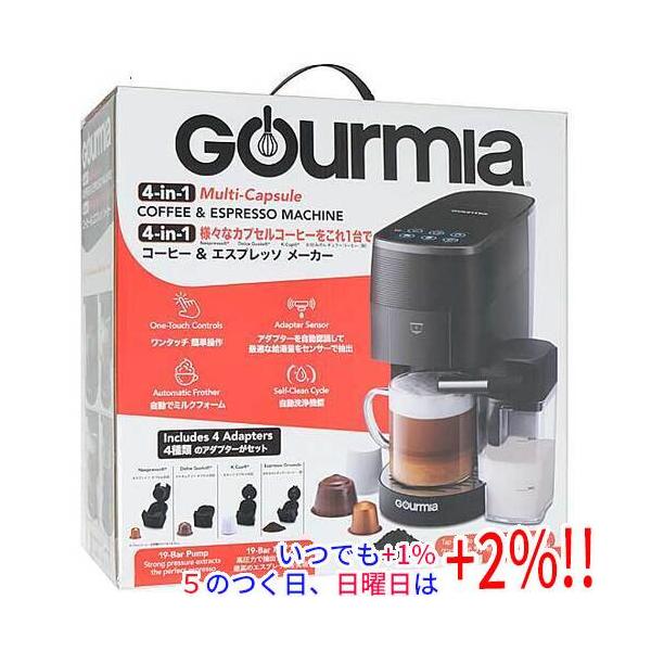 GOURMIA 4-in-1 コーヒー＆エスプレッソメーカー GCM7200 未使用
