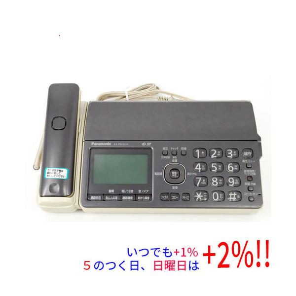 中古】Panasonic 普通紙ファクス KX-PD552-H 本体のみ 本体いたみ