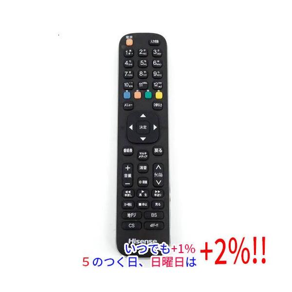 ハイセンス（HISENSE） 【中古】ハイセンス 液晶テレビ用リモコン