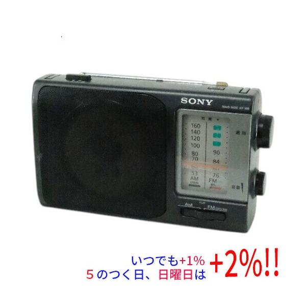 中古】SONY FM/AMポータブルラジオ ICF-800 訳あり【いつでも+1％！5の