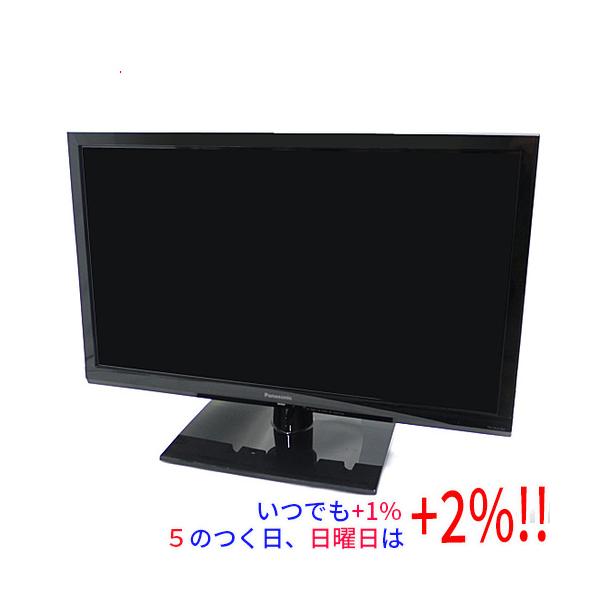 【中古】Panasonic 24型 液晶テレビ 商業施設用モデル VIERA TH-24D300HT 2016年製 リモコンなし爆買