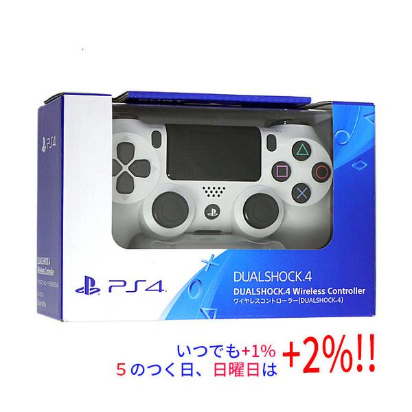 他サイト： SONY ワイヤレスコントローラー DUALSHOCK4 グレイシャー・ホワイト CUH-ZCT2J13の商品画像