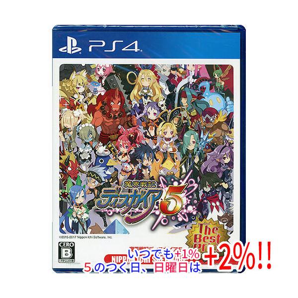 日本一ソフトウェア 魔界戦記ディスガイア5 The Best Price PS4