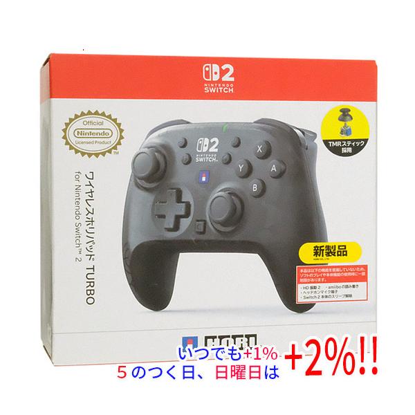 HORI（ホリ） ワイヤレスホリパッド TURBO for Nintendo Switch 2 NSX