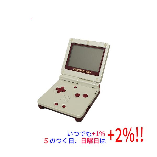 【中古】任天堂 ゲームボーイアドバンスSP ファミコンカラー 日焼け爆買