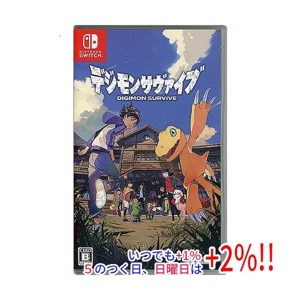 【中古】デジモンサヴァイブ Nintendo Switch【いつでも+1％！5のつく日と日曜日は+2%！】　爆買