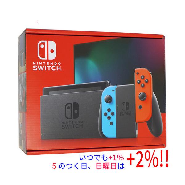 【中古】任天堂 Nintendo Switch バッテリー拡張モデル HAD-S-KABAH ネオンブルー・ネオンレッド 元箱あり【いつでも+1％！5のつく日と日曜日は+2%！】　爆買