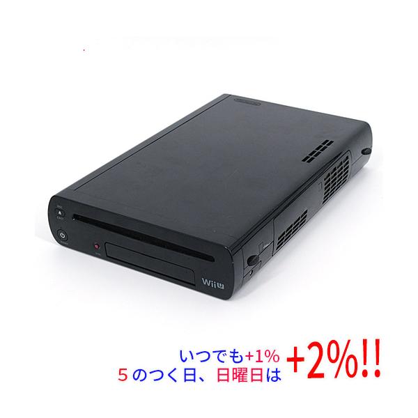 【商品名：】任天堂 Wii U kuro 32GB 本体のみ　／　【商品状態：】動作確認済の中古品です。／ ／ ※中古品ですので、傷、汚れ等ある場合がございます。ご理解の上、ご検討お願いします。　／　【検索用キーワード：】≪ニンテンドー w...