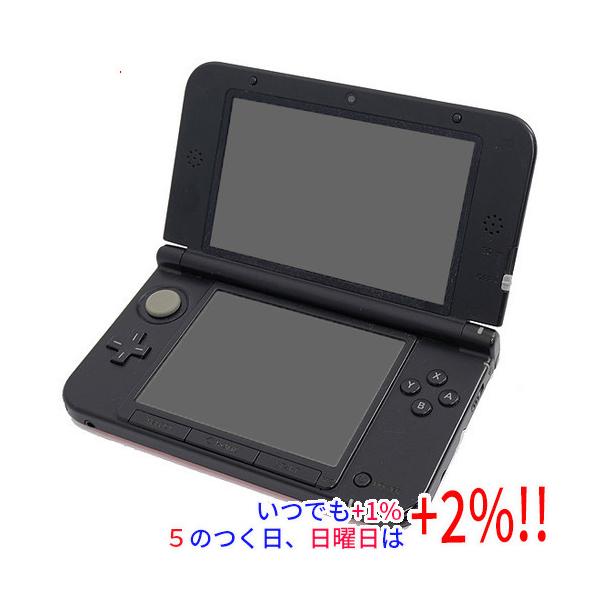 ニンテンドー3DS 【中古】ニンテンドー3DS LL レッドXブラック SPR-S