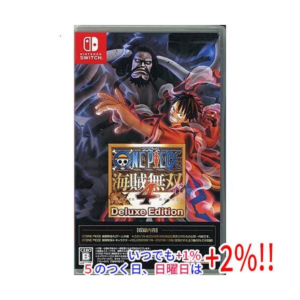 【中古】ワンピース 海賊無双4 Deluxe Edition Nintendo Switch【いつでも+1％！5のつく日と日曜日は+2%！】 爆買