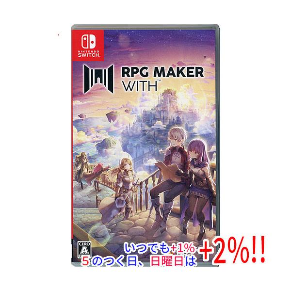 【中古】RPG MAKER WITH Nintendo Switch【いつでも+1％！5のつく日と日曜日は+2%！】 爆買