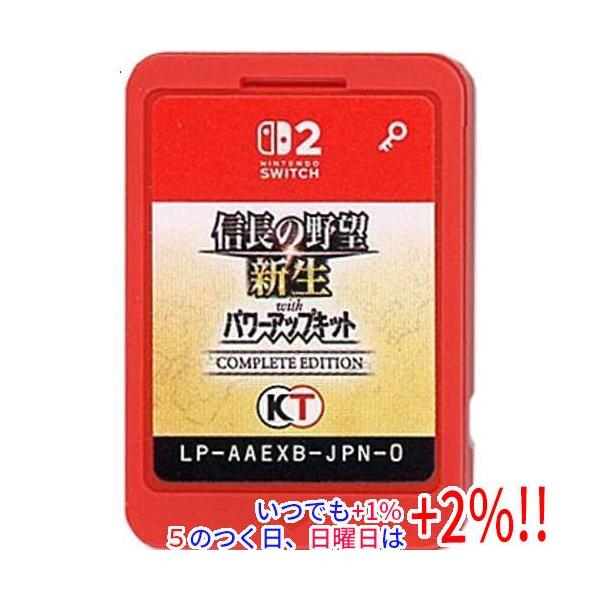 Switch版　信長の野望 新生 with パワーアップキット　中古品 ゲオ公式通販サイト/ゲオオンラインストア【中古】信長の野望・新生