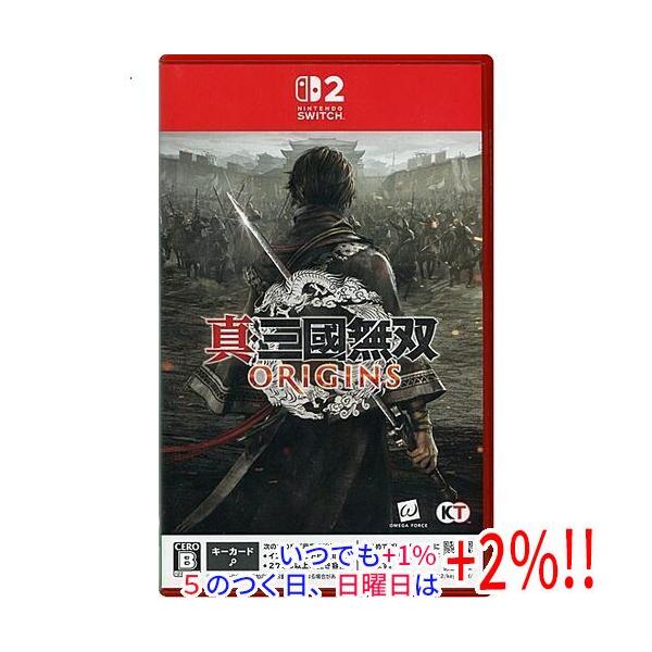 【中古】真・三國無双 ORIGINS Nintendo Switch 2【いつでも+1％！5のつく日と日曜日は+2%！】 爆買