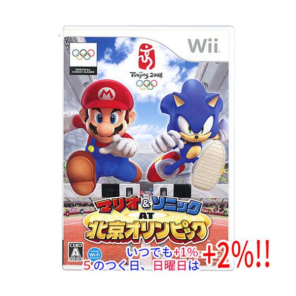 『中古即納』{Wii} マリオ&ソニック AT 北京オリンピック 任天堂