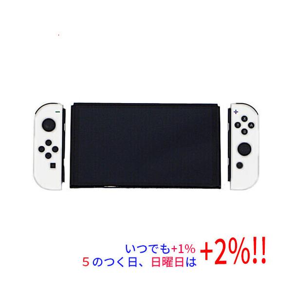 【中古】任天堂 Nintendo Switch 有機ELモデル HEG-S-KAAAA ホワイト 本体いたみ【いつでも+1％！5のつく日と日曜日は+2%！】　爆買