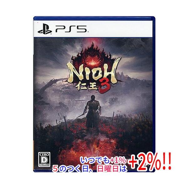コーエーテクモゲームス 【中古】仁王3 PS5【いつでも+1％！5のつく日