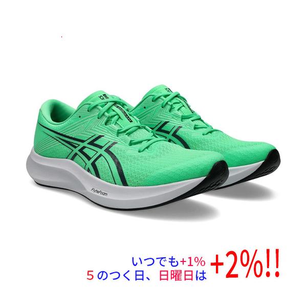 asics アシックス 26.0cm ランニングシューズ メンズ HYPER SPEED 5 1011C084 バイタル グリーン/キャリア グレー【いつでも+1％！5のつく日と日曜日は+2%！】　