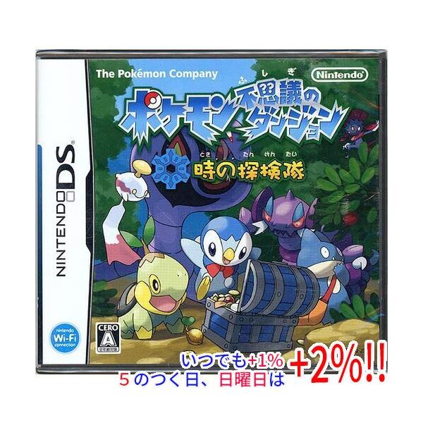 他サイト： 【いつでも+1％！5のつく日と日曜日は+2%！】【爆買】ポケモン不思議のダンジョン 時の探検隊 DSの商品画像