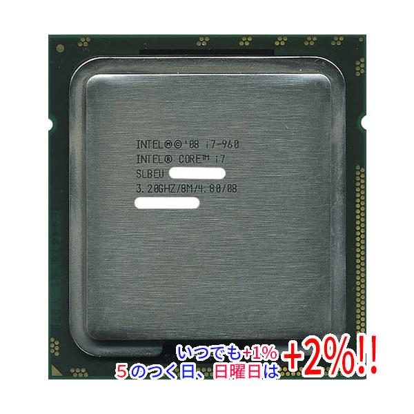 【商品名：】Core i7 960 3.2GHz QPI 4.8GT/s LGA1366 SLBEU　／　【商品状態：】動作確認済みの中古品です。　／　【検索用キーワード：】≪intel インテル Bloomfield ブルームフィールド ...