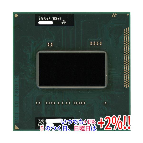 【商品名：】Core i7 Mobile 2670QM 2.2GHz Socket G2 SR02N　／　【商品状態：】動作確認済みの中古品です。／ ※中古品ですので、傷、汚れ等ある場合がございます。　／　【検索用キーワード：】≪intel...