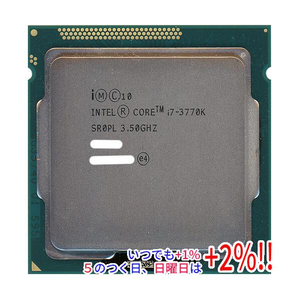 インテル（intel） 【中古】Core i7 3770K 3.5GHz LGA1155 SR0PL