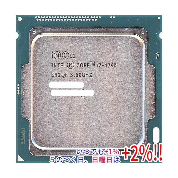 【商品名：】Core i7 4790 Haswell 3.6GHz LGA1150 SR1QF　／　【商品状態：】動作確認済みの中古品です。／ ／ ※中古品ですので、傷、汚れ等ある場合がございます。／ ご理解の上、ご検討お願いします。　／　...