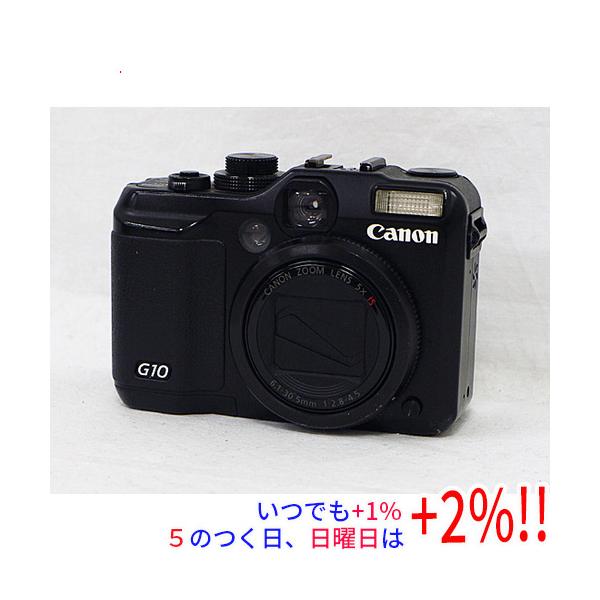 【いつでも+1％！5のつく日と日曜日は+2%！】【爆買】【中古】Canon製 PowerShot G10 1470万画素