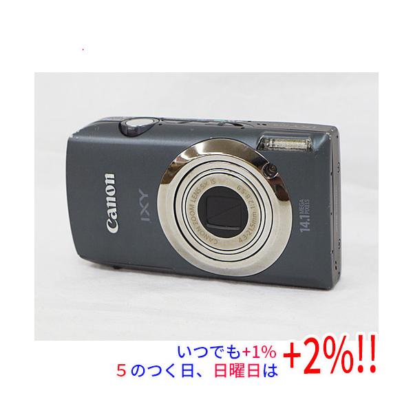 【いつでも+1％！5のつく日と日曜日は+2%！】【爆買】【中古】Canon製 デジタルカメラ IXY 10S ブラック 1410画素