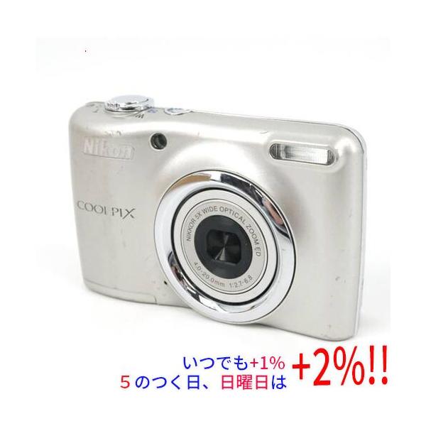 COOLPIX L 【中古】Nikon デジカメ L23 シルバー 1010万画素