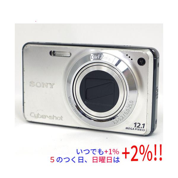 【動作品】SONY ソニー Cyber-Shot DSC-W270 レトロカメラ SONY（ソニー） 【中古】SONY製 Cyber-shot DSC-W270 シルバー 1210万