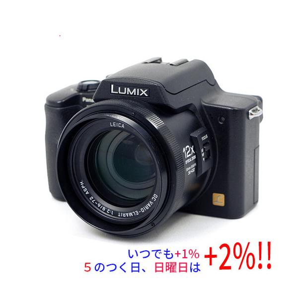 【いつでも+1％！5のつく日と日曜日は+2%！】【爆買】【中古】Panasonic LUMIX DMC-FZ20-K ブラック/500万画素