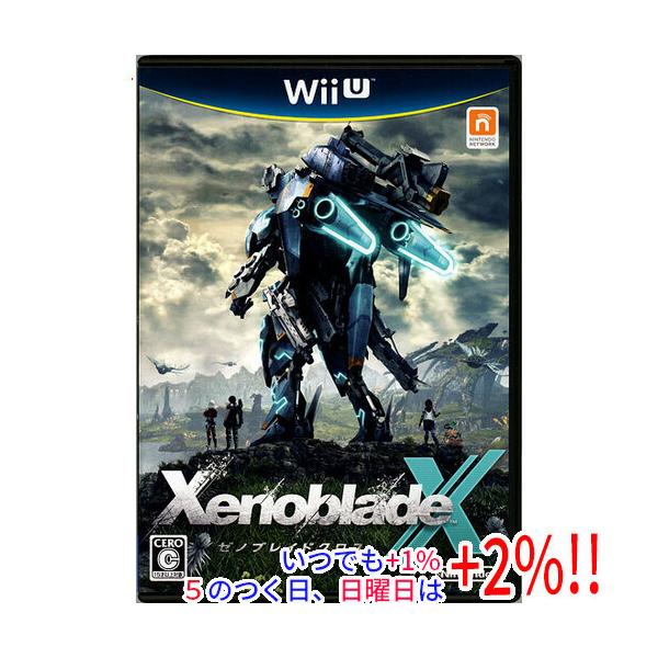 【商品名：】XenobladeX(ゼノブレイドクロス) Wii U　／　【商品状態：】開封済みの中古品です。☆ケース付き！／／※本商品は、製品の性質上、返品はお受けできませんのでご了承ください。　／　【検索用キーワード：】≪RPG 任天堂 ...