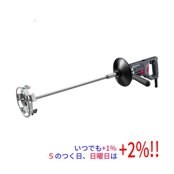 1台で2通りの攪拌に使える2スピードタイプのパワーミキサーです。リシン、目地モルタル、水性塗料等のかくはん。リング付ステンレスダブルスクリューとリング付アルミスクリューを付属しています。860Wのパワフルな攪拌機です。二重絶縁構造です。●リ...