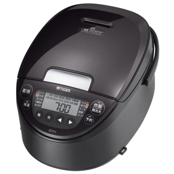 タイガー TIGER IH炊飯ジャー 5.5合炊き 炊きたて パールブラック JPW-J100KP