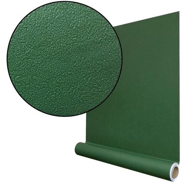 短納期 Wagic 30m巻 リメイクシート シール式壁紙 プレミアムウォールデコシートc Wa214 北欧カラー無地 石目調 深緑グリーン 代引不可 超歓迎品質のいい