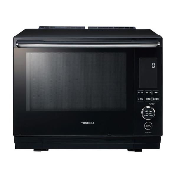 TOSHIBA 東芝 過熱水蒸気オーブンレンジ 石窯ドーム グランブラック  