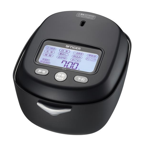 タイガー 土鍋圧力IHジャー炊飯器 JRX-G060-KG ブラック 3.5合 炊きたて タイガー 土鍋圧力IH炊飯ジャー(3．5合炊き) エボニー