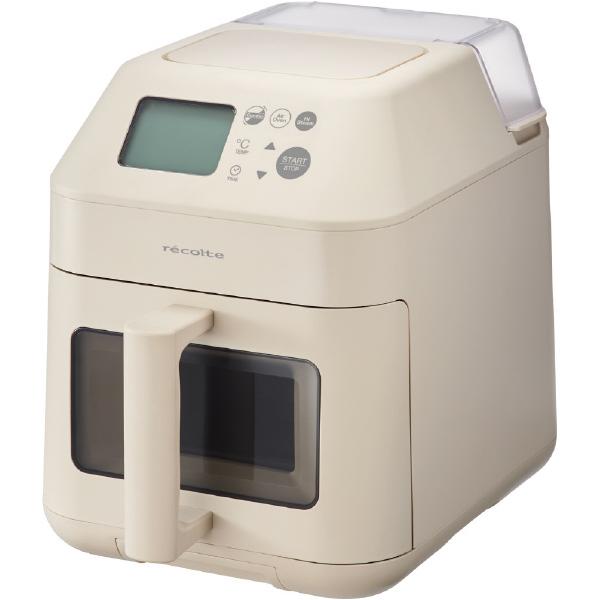 recolte（レコルト） ハイスチームエアーオーブン クリームホワイト