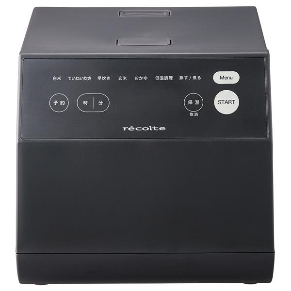 récolte(レコルト) クッキングライスクッカー グレー レコルト クッキングライスクッカー ／ グレー RCR-2(GY