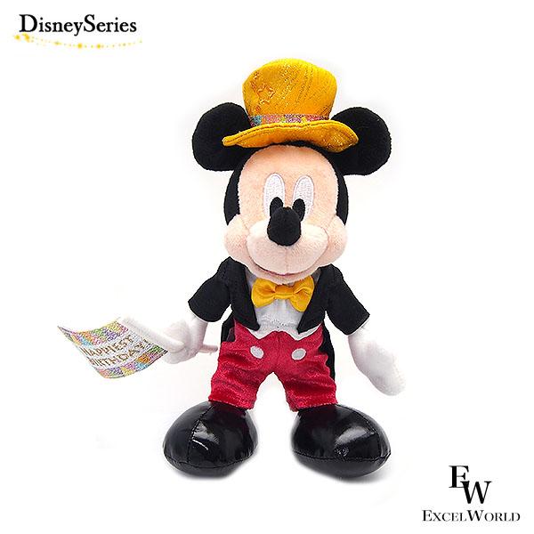 Disney ミッキー ぬいぐるみバッジ ハッピーバースデー バッグ Disney ミッキー ぬいぐるみバッジ ハッピーバースデー バッグ