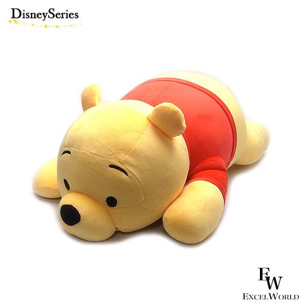 Disney プーさん 抱き枕 ぬいぐるみ Mサイズ 肌触りがクセになり