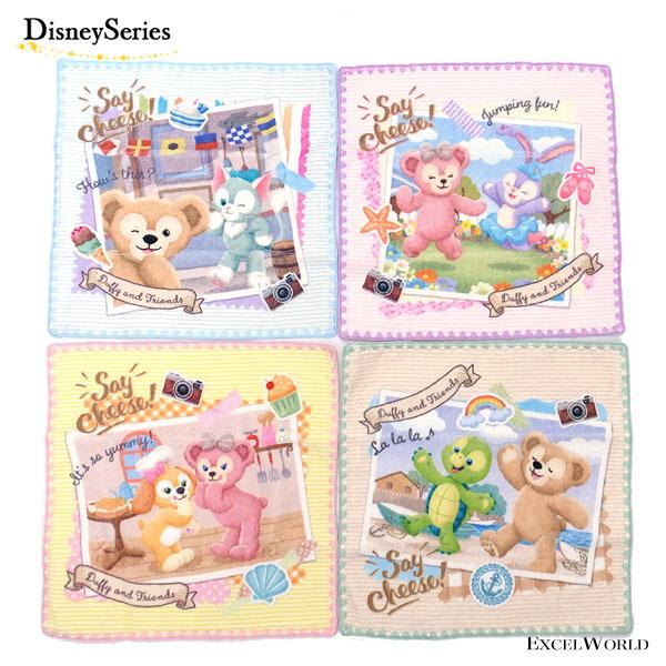 ダッフィー ミニタオル4枚 ダッフィー フレンズのsay Cheese はい チーズ ダッフィーのお友達 ダッフィーグッズ 東京ディズニーシー限定 エクセルワールド 通販 Yahoo ショッピング