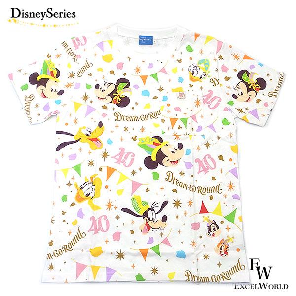 Tシャツ Sサイズ 40周年ドリームゴーラウンド ディズニーリゾート限定 グッズ