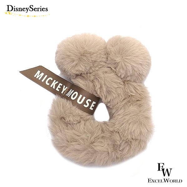 ミッキー もこもこシュシュ ブラウン 東京ディズニーリゾート限定 エクセルワールド プレゼントにも ディズニーグッズ かわいい エクセルワールド 通販 Yahoo ショッピング